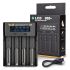 YONII D4 LCD 4 emplacements 18650 chargeur de batterie pour batterie 18650 21700 26650 Lithium AA AAA Ni-mh