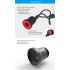 XLITE100 Vélo Intelligent Lumière Arrière Super Lumineux USB Lentille Anti-éblouissement Sécurité Cyclisme