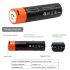 Batterie 18650 2600mAh Rechargeable Li-ion 3.7V Micro USB pour Gadgets Énergie Durable Performance Fiable
