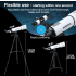 Explorez l'univers avec le Bossdun télescope 333X pour enfants idéal observation des étoiles et de la lune