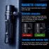 TrustFire MC3 XHP50 Lampe Torche LED 2500 Lumens étanche IP68 chargement magnétique USB pour extérieur