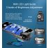 APEXEL lentille microscope 200X pour iPhone Samsung exploration smartphones léger optique multi-couches