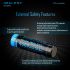 Batterie Imalent MRB-217P40 21700 haute capacité 4000mAh recharge rapide Type-C pour dispositifs électroniques
