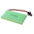 Batterie rechargeable 9.6V Ni-MH AA 1800mAh sans effet mémoire haute capacité prise SM éco-responsable