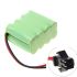 Batterie rechargeable 9,6V AA Ni-MH 1800mAh prise SM écologique pour voitures télécommandées haute capacité