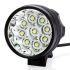 Phare vélo 9T6 LED 10800 lumens pour cyclisme nocturne sécurité IP65 étanche trois modes bandeau réglable neuf