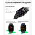 Montre connectée ET540 Smartwatch Santé: Glycémie, ECG, Température, Pression Artérielle, Appel Bluetooth