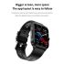 Montre connectée ET540 Smartwatch Santé: Glycémie, ECG, Température, Pression Artérielle, Appel Bluetooth