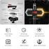 CarryBright CBX4 Clignotant de Vélo LED Étanche avec Klaxon Télécommande Intelligente Chargement USB