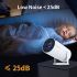 Projecteur HY300 Android WiFi 6 intelligent portable 1280x720P compact idéal home cinéma et bureau