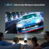 Projecteur HY300 Android WiFi 6 intelligent portable 1280x720P compact idéal home cinéma et bureau