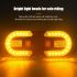 Clignotant Vélo Feu Arrière LED Haute Efficacité Rechargeable USB Accessoire Sécurité Sans Fil Cyclisme Extérieur