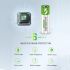 Piles AA Rechargeables USB-C 2600mWh 1.5V, longue durée de vie, écologiques, pour gadgets