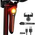 Feu arrière vélo intelligent USB-C, Super Lumineux pour VTT/Route. Sécurité Cyclisme Maximale!