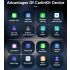 CarlinKit Smart TV Box CarPlay Ai Box Android 13 divertissement en voiture YouTube Netflix processeur Qualcomm