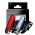 Feu arrière de vélo Rechargeable USB Rouge ultra lumineux Étanche IPX4 Accessoire cyclisme Haute visibilité