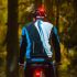 Feu arrière de vélo Rechargeable USB Rouge ultra lumineux Étanche IPX4 Accessoire cyclisme Haute visibilité