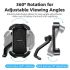 Support Téléphone ROCKBROS Vélo Moto 4.7-6.8 Pouces Antichoc Rotation 360° Accessoire Cyclisme Aventure