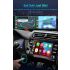 CarlinKit 4.0 CarPlay sans fil pour Audi VW Kia Adaptateur voiture compact Installation facile Plug and Play
