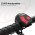 CarryBright CBH3 klaxon vélo 120dB rechargeable USB design ergonomique sécurité cyclisme équipement multifonctionnel