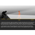 Nitebeam Câble Coupure Suspendu Éclairage Avant de Vélo Télécommande Sans Fil 30W Visibilité et Sécurité Cycliste
