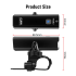 Lampe de vélo TOWILD CL600 LED rechargeable USB 2000mAh haute luminosité étanche sécurité cycliste