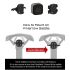 Enfitnix Cubelite III Feu Arrière Intelligent 30 Lumens Recharge USB Longue Durée Sécurité Cycliste