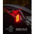 Enfitnix Cubelite III Feu Arrière Intelligent 30 Lumens Recharge USB Longue Durée Sécurité Cycliste