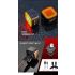 Enfitnix Cubelite III Feu Arrière Intelligent 30 Lumens Recharge USB Longue Durée Sécurité Cycliste