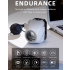 Phare vélo sans fil 1600LM haute luminosité avec télécommande intelligente pour sécurité cyclisme nocturne