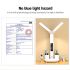 Lampe de bureau LED multifonctionnelle USB tactile avec calendrier et veilleuse design pliable portable