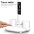 Lampe de bureau LED multifonctionnelle USB tactile avec calendrier et veilleuse design pliable portable