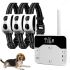 Clôture Sans Fil Chien 2-en-1 Système de Clôture Électronique et Collier de Dressage pour Tous Tailles Chiens