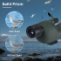 Longue-vue Télescope Monoculaire 25-75x60 Zoom ED Bak4 HD pour Observation Oiseaux Camping Plein air Nature