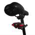 Feu arrière de vélo avec caméra 1080P et télécommande sans fil pour sécurité cycliste et aventure à vélo