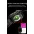 E500 Montre Intelligente Glycémie Homme, Moniteur ECG Tension Artérielle Température Corporelle, IP68 Smartwatch