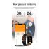 E500 Montre Intelligente Glycémie Homme, Moniteur ECG Tension Artérielle Température Corporelle, IP68 Smartwatch