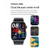 E500 Montre Intelligente Glycémie Homme, Moniteur ECG Tension Artérielle Température Corporelle, IP68 Smartwatch