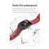 E500 Montre Intelligente Glycémie Homme, Moniteur ECG Tension Artérielle Température Corporelle, IP68 Smartwatch
