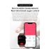 E500 Montre Intelligente Glycémie Homme, Moniteur ECG Tension Artérielle Température Corporelle, IP68 Smartwatch