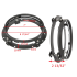 Phare moto LED 7 pouces Harley Jeep Wrangler 75W aluminium moulé étanche IP67 faisceau DRL lumière blanche 6000K