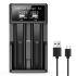 Chargeur USB LCD Intelligent pour Batteries Lithium Rechargeables 18650 3,7 V Écran LCD Gestion Efficace