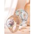 ET390 Montre Intelligente Femmes AMOLED Écran 360x360 Santé Appels Bluetooth Étanche ECG Smartwatch