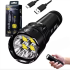 Nitecore EX7 - Lampe de Poche 6000 Lumens USB-C Rechargeable. Puissante pour Extérieur, Randonnée, Camping.