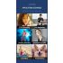 Stabilisateur F10 Pro cardan 3 axes pour vidéographie mobile et qualité vidéo fluide compatible Android iPhone