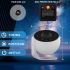 Projecteur de galaxie ciel étoilé et échappée céleste pour une ambiance apaisante rotation à 360° et modes multiples