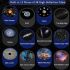 Projecteur de galaxie ciel étoilé et échappée céleste pour une ambiance apaisante rotation à 360° et modes multiples