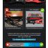 FOXSUR 20A Chargeur de Batterie Portable 12V-24V Réparation Automatique AGM LiFePO4 Performance Fiable