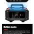FOXSUR 20A Chargeur de Batterie Portable 12V-24V Réparation Automatique AGM LiFePO4 Performance Fiable