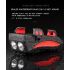 Lampe vélo multifonction 4 en 1 VTT phare LED USB support téléphone réglable powerbank sécurité cyclisme